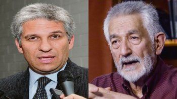 Claudio Poggi y Alberto Rodríguez Saá