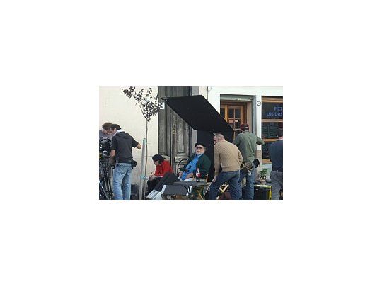 Francis Ford Coppola, uno de los ilustres visitantes de las calles porteñas.