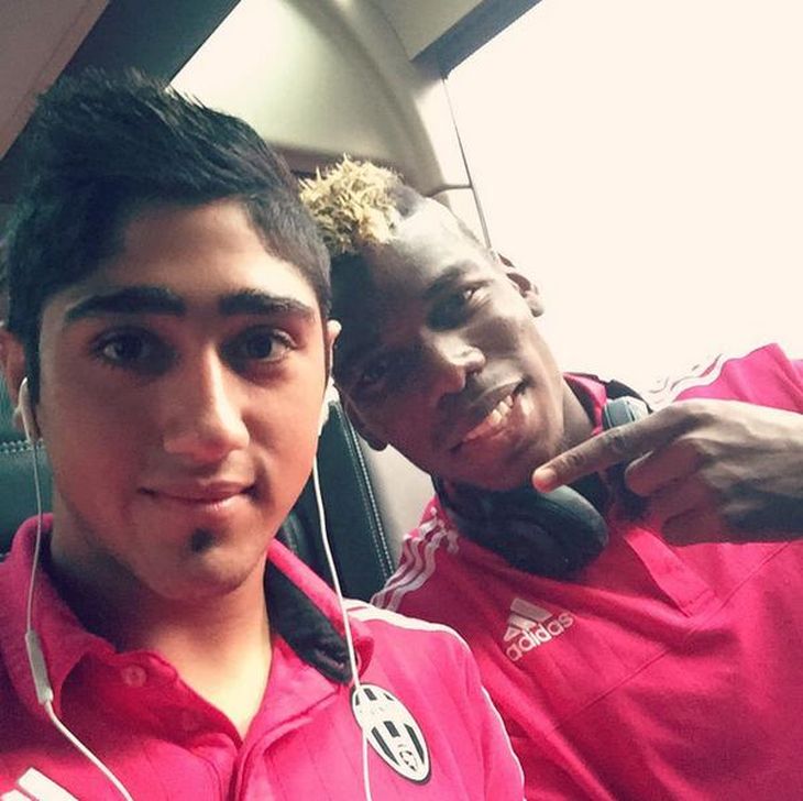 He forged a good friendship with Paul Pogba, world star. He forged a good friendship with Paul Pogba, world star.