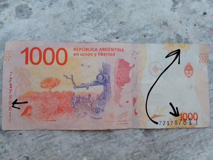 Por este ejemplar de $1000 pagan $1.000.000 en Mercado Libre Por este ejemplar de $1000 pagan $1.000.000 en Mercado Libre