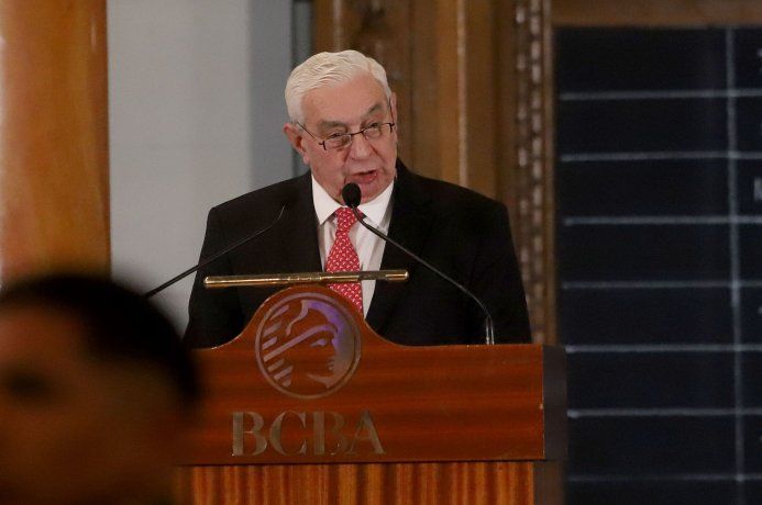 Adelmo Gabbi agradeci&oacute; al presidente Javier Milei por honrar los principios fundacionales de la bolsa