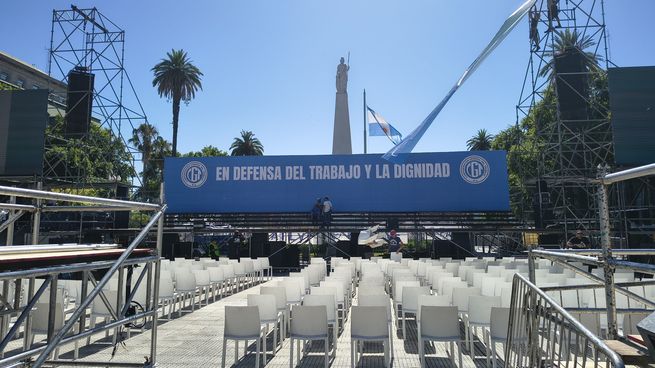 Archivo. El centro porteño, complicado por la marcha de la CGT.