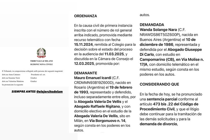 The captures published by Ángel de Brito in Instagram stories. The captures published by Ángel de Brito in Instagram stories.