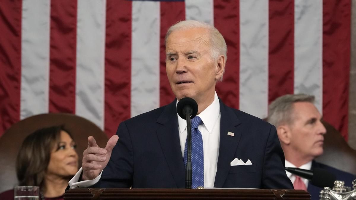 Joe Biden defended the US banking system, but clarified that his government “will not take responsibility for the losses”