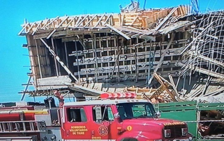 Nordelta: 6 heridos tras el derrumbe de una obra