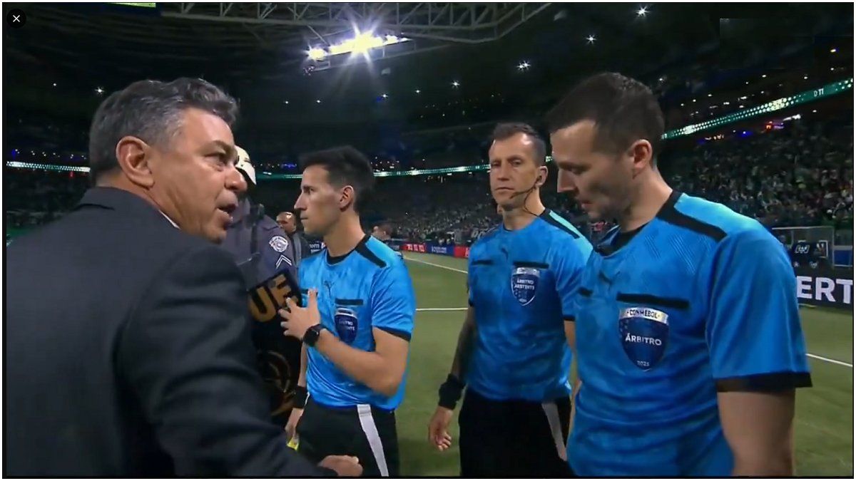 Marcelo Gallardo shot at the referee after the elimination of River: “He was a tendency, he conditioned the game”