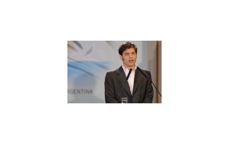 El viceministro de Economía, Axel Kicillof.