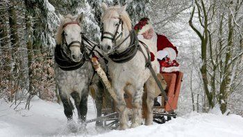 En Inglaterra Papá Noel estará presente en las grandes tiendas.