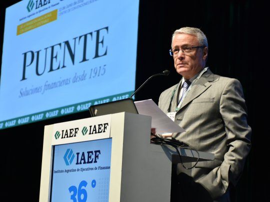 El Instituto Argentino de Ejecutivos de&nbsp;Finanzas&nbsp;(IAEF),&nbsp;Jorge Saumell.&nbsp;