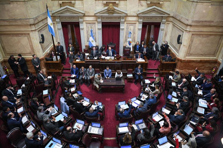 El Senado se apresta para rechazar el veto de Milei.