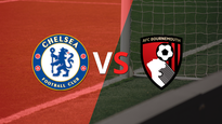 chelsea logro una victoria como anfitrion por 2 a 1 frente a bournemouth