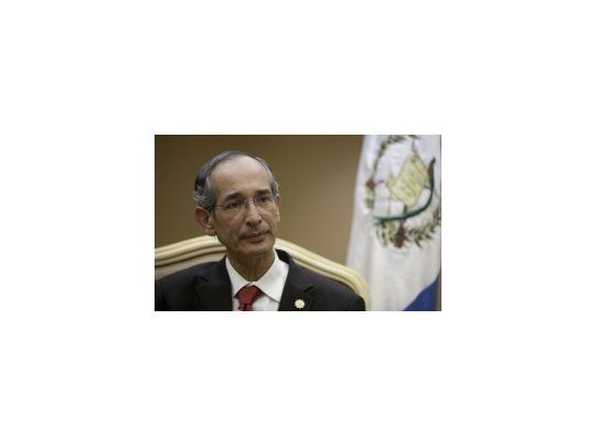 El presidente Álvaro Colom.