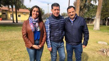 Florencia López, Sergio Casas y Ricardo Quintela.&nbsp;