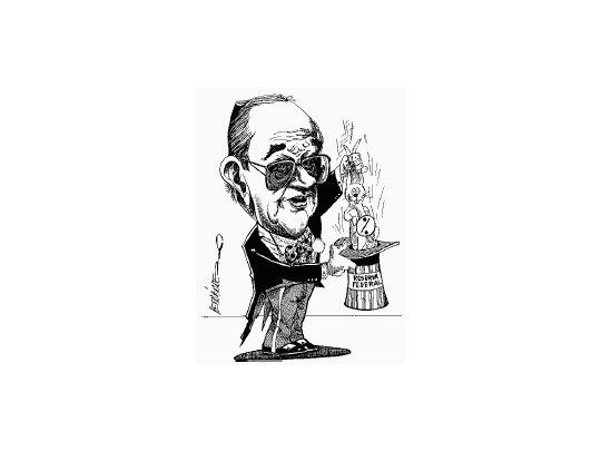 Alan Greenspan, titular de la Reserva Federal