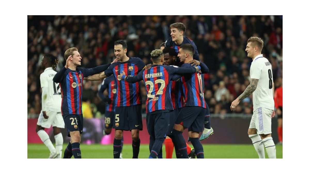 Barcelona gave the first blow against Real Madrid in the Copa del Rey