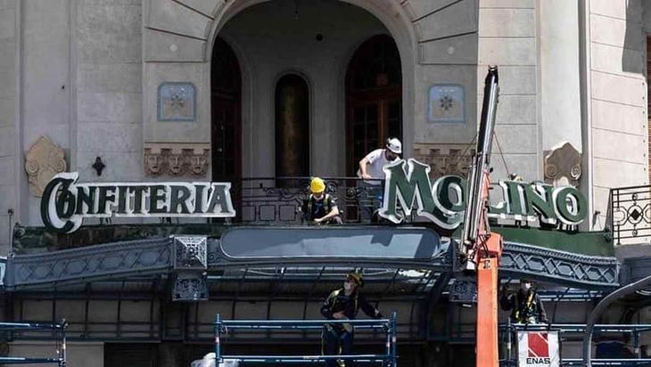 El presidente Alberto Fernández encabezará el acto en la reconstruida confitería El Molino, ubicada en el cruce de Rivadavia y Callao. 