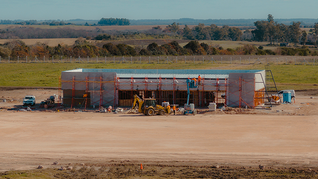 Avanzan a buen ritmo las obras en el Aeropuerto Internacional de Paysandú.