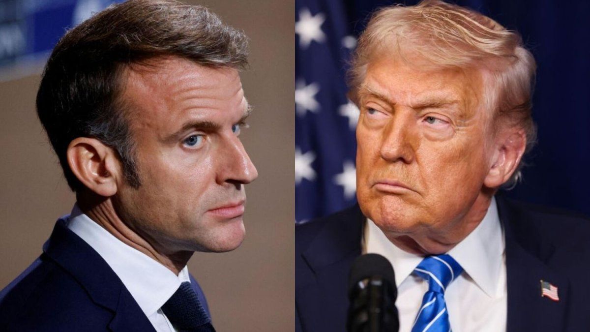 Emmanuel Macron calificó de "estúpidos" los dichos de Donald Trump sobre los disturbios y los migrantes