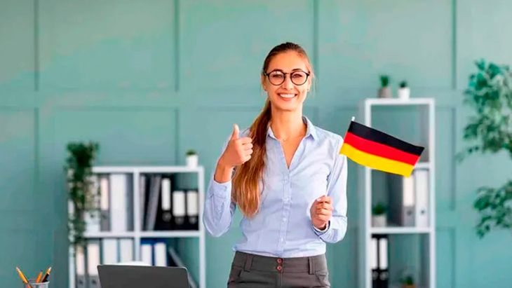 In some jobs it is not necessary to know the language and the government provides courses for those who wish to learn it. 