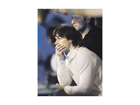 Matías Almeyda sabe que está en la cuerda floja y que depende de los próximos partidos para seguir.