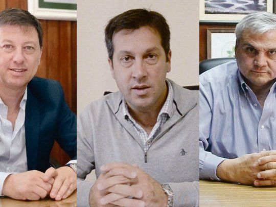 Carlos Bevilacqua,&nbsp;&nbsp;Arturo Rojas y Juan Nosetti.