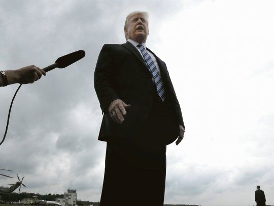 ¿cambio de rumbo?. Donald Trump sorprendió ayer al ponerle freno a la escalada de la guerra comercial con China. ¿Llegará por fin la calma que necesita la economía internacional?