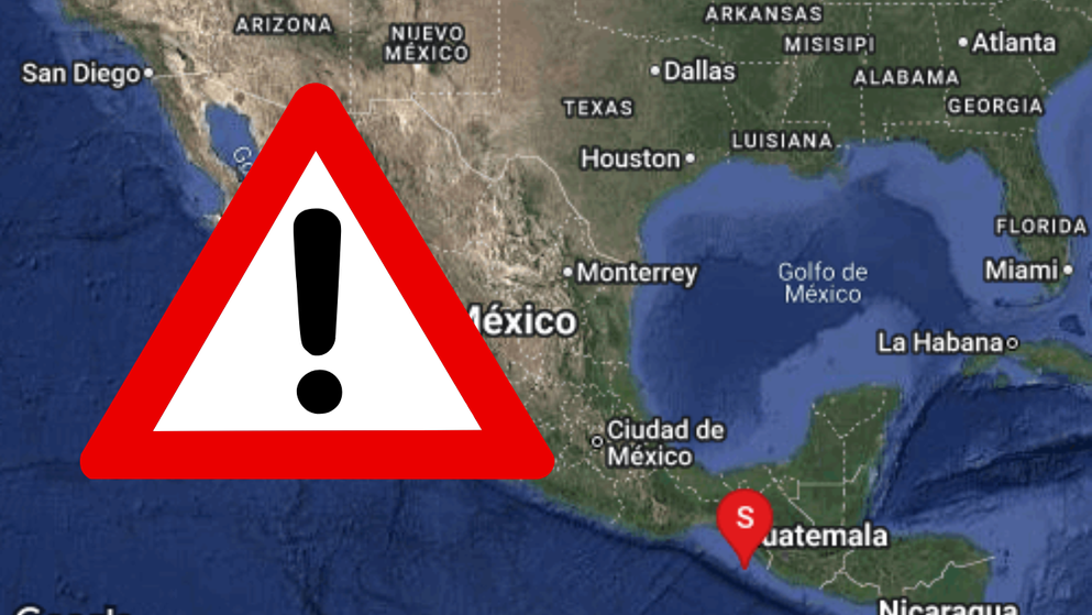 Doble sismo en Chiapas y alerta de tsunami.