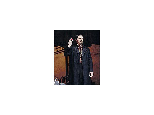 Christian Bale, en «The Prestige», de Christopher Nolan, lapelícula que la semana pasada derrotó en taquilla al ClintEastwood de «La conquista del honor».