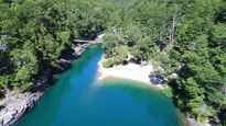 El Parque Nacional Nahuel Huapi sufre dos focos de incendio producto de tormentas eléctrica.