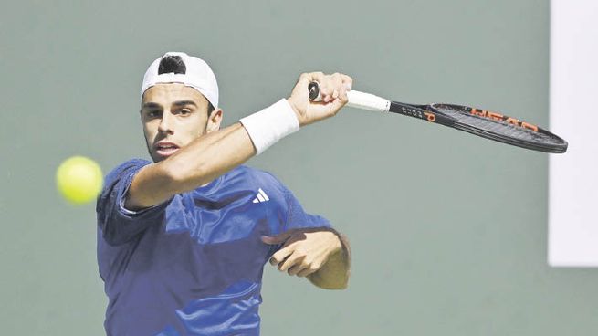 Sorpresa. La dio Francisco Cerúndolo con un gran debut en el Masters 1000 de Montecarlo al eliminar al británico Cameron Norrie.