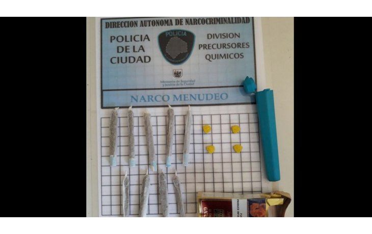 La Policía incautó 200 pastillas de éxtasis