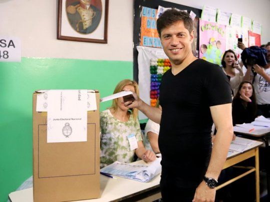 El candidato a gobernador de Buenos Aires por el Frente de Todos, Axel Kicillof.