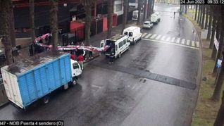 Un chofer fue imputado con prisión preventiva por transportar la bandera de “Los Monos”