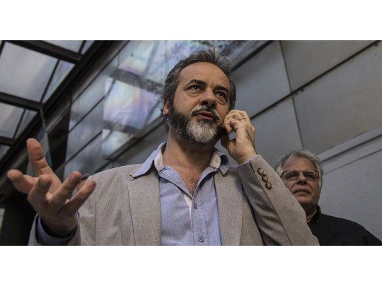 El secretario general de UTE y de CTA Ciudad, Eduardo López.