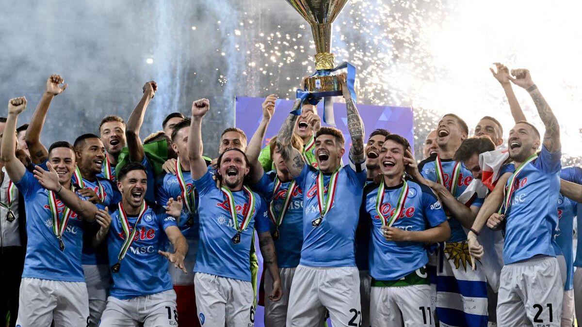 Serie A: four large teams in Italy billed US$1,277 million in 2022-2023