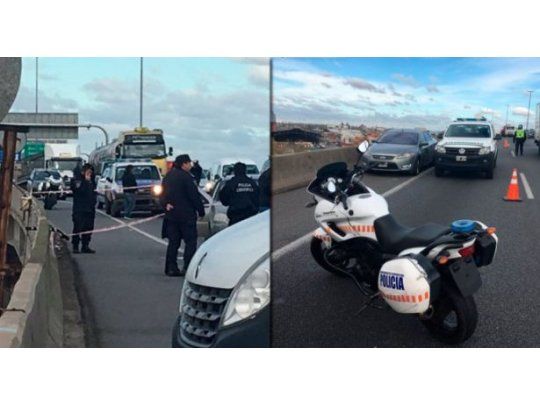 Tremendo robo en la autopista Buenos Aires - La Plata. Los ladrones se llevaron 11 millones de pesos.