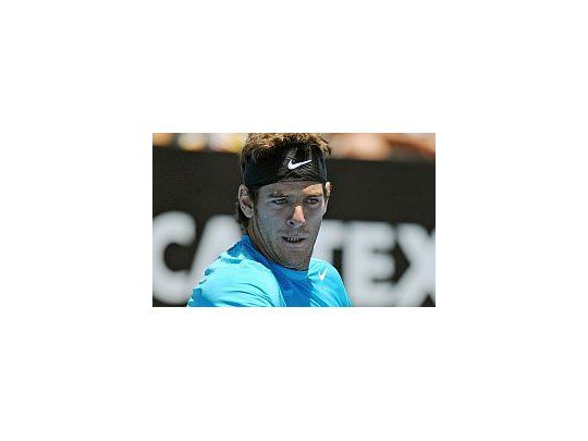 Del Potro no pudo con Baghdatis y se despidió de Sydney.