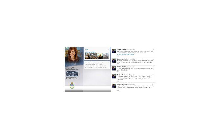 Cristina destacó el movimiento turístico en el fin de semana largo.