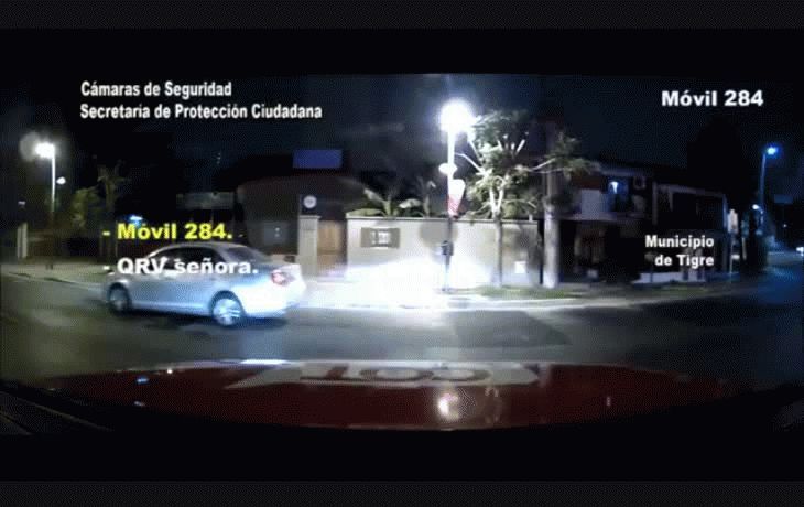 Gracias a las cámaras, detuvieron en Tigre a un sospechoso con una réplica de arma de fuego