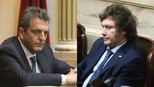 Balotaje. Sergio Massa y Javier Milei pelean voto a voto la elección.