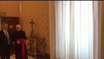 alberto fernandez y francisco: un saludo afectuoso y un chiste del papa