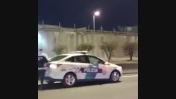 imprudencia fatal: circulaba a contramano por acceso oeste y murio tras chocar con otro auto