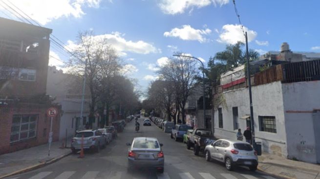 El hecho ocurrió en la calle Ravignani al 1500, del barrio porteño de Palermo.