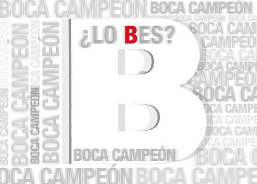 Los afiches del campeón
