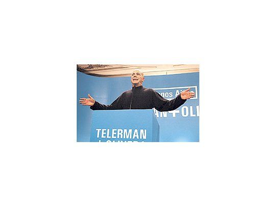 JorgeTelermansalió ayer dela escenatras laderrota deldomingo enla primeravuelta de laelección ajefe deGobierno.Sus funcionariosya sedividen porlas opcionesdelballottage.