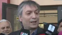 Máximo Kirchner votó en La Plata este domingo.