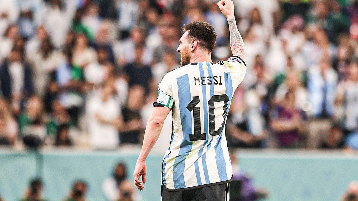 Messi igualó a Maradona con 8 goles en los Mundiales