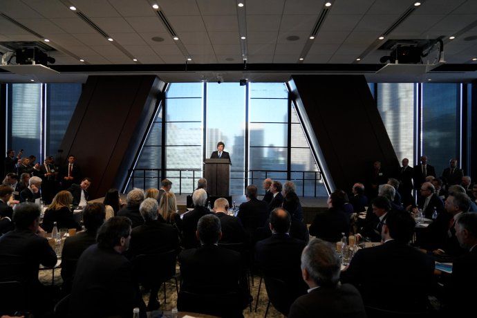 Javier Milei inaugur&oacute; la Argentina Week, en Nueva York.