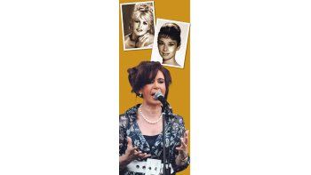 ámbito.com | La Presidente lució el cabello recogido con horquillas y un leve rizado en las puntas. Brigitte Bardot y Audrey Hepburn, dos referentes de los peinados levantados.