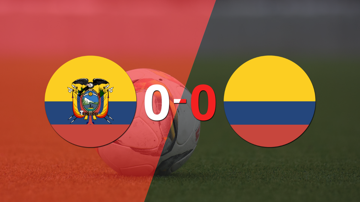 Cero A Cero Terminó El Partido Entre Ecuador Y Colombia